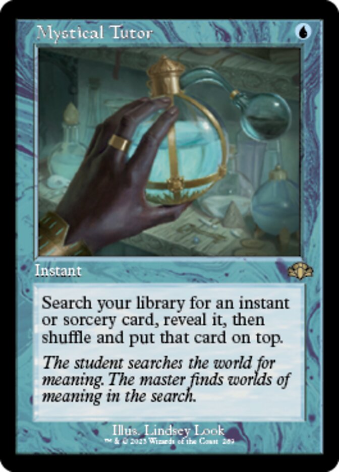 Mystical Tutor - [Retro Frame] Dominaria Remastered (DMR)