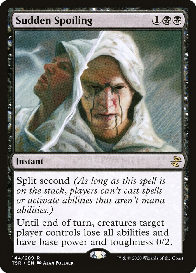 Sudden Spoiling - [Foil] Time Spiral Remastered (TSR)