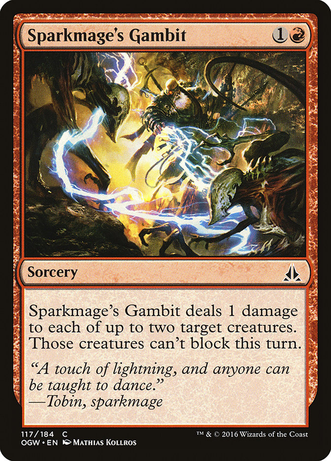 Sparkmage's Gambit - [Foil] Oath of the Gatewatch (OGW)