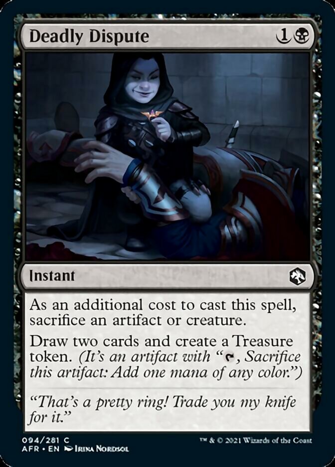Deadly Dispute - [Foil] Adventures in the Forgotten Realms (AFR)