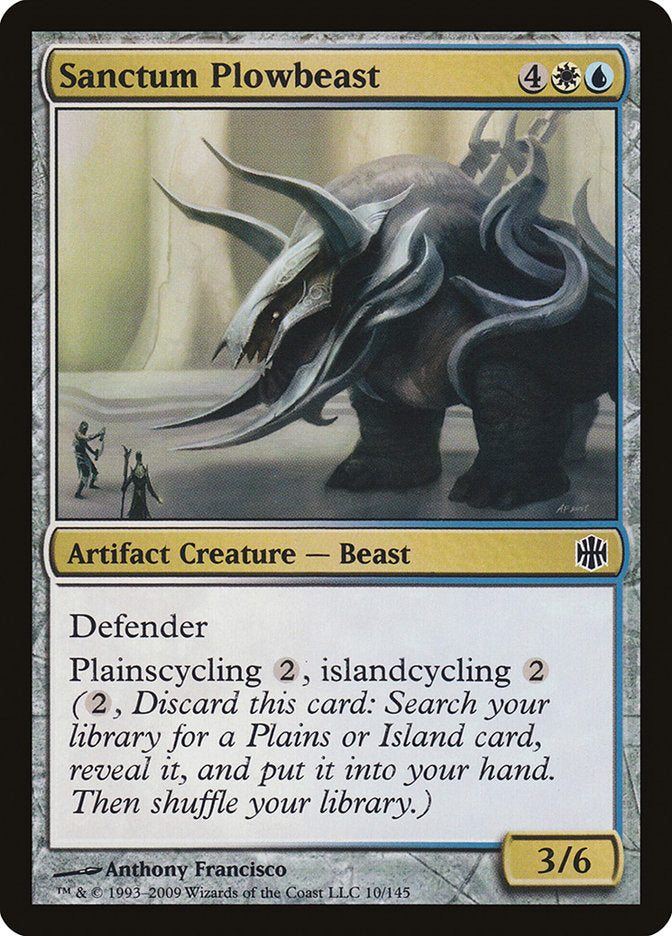 Sanctum Plowbeast - [Foil] Alara Reborn (ARB)