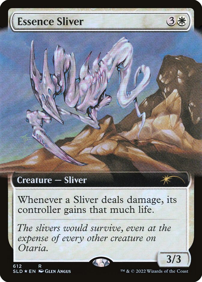 Essence Sliver (612) - [Foil, Extended Art] Secret Lair Drop (SLD)