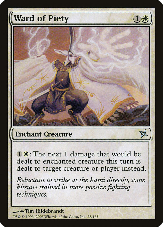 Ward of Piety - Betrayers of Kamigawa (BOK)