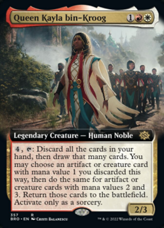 Queen Kayla bin-Kroog - [Extended Art] The Brothers' War (BRO)