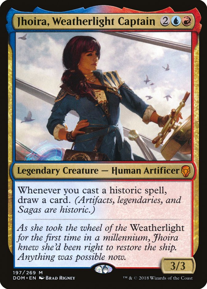 Jhoira, Weatherlight Captain - [Foil] Dominaria (DOM)