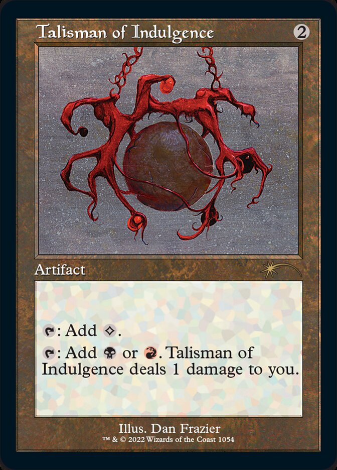 Talisman of Indulgence (1054) - [Etched Foil] Secret Lair Drop (SLD)