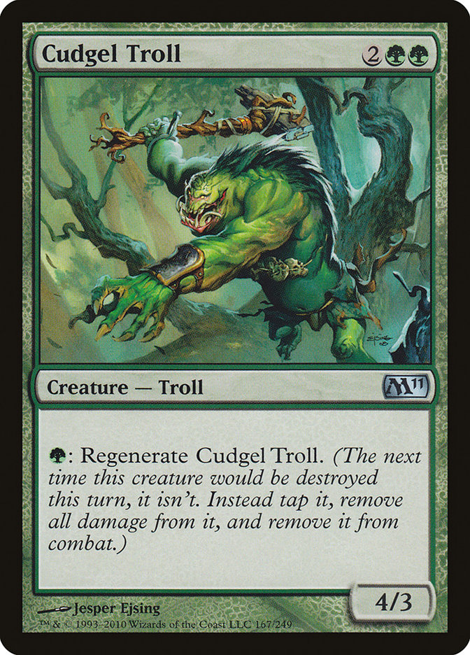 Cudgel Troll - [Foil] Magic 2011 (M11)
