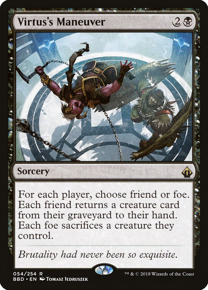Virtus's Maneuver - [Foil] Battlebond (BBD)