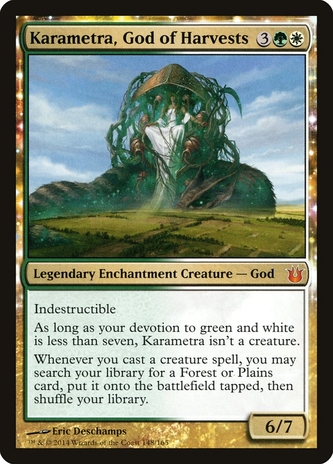 Karametra, God of Harvests - [Foil] Born of the Gods (BNG)