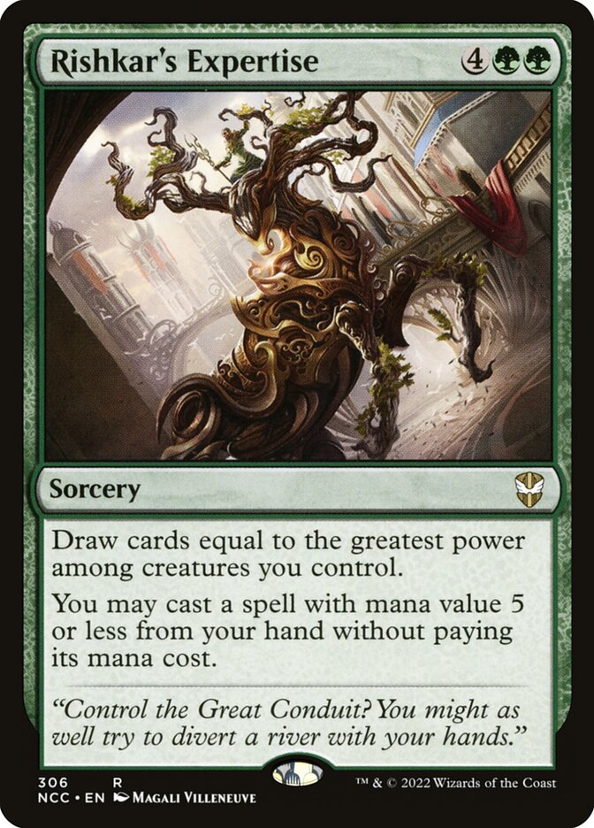 Rishkar's Expertise - [Foil] New Capenna Commander (NCC)