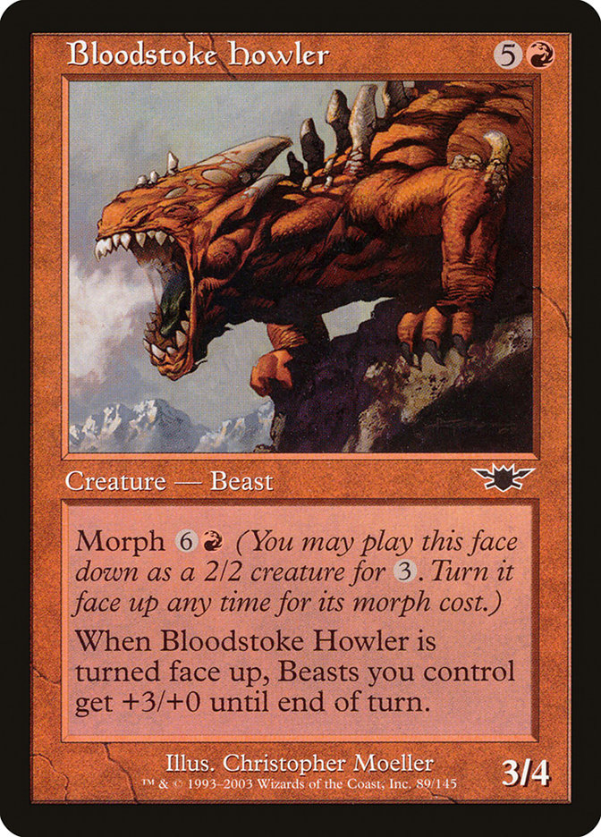 Bloodstoke Howler - [Foil] Legions (LGN)