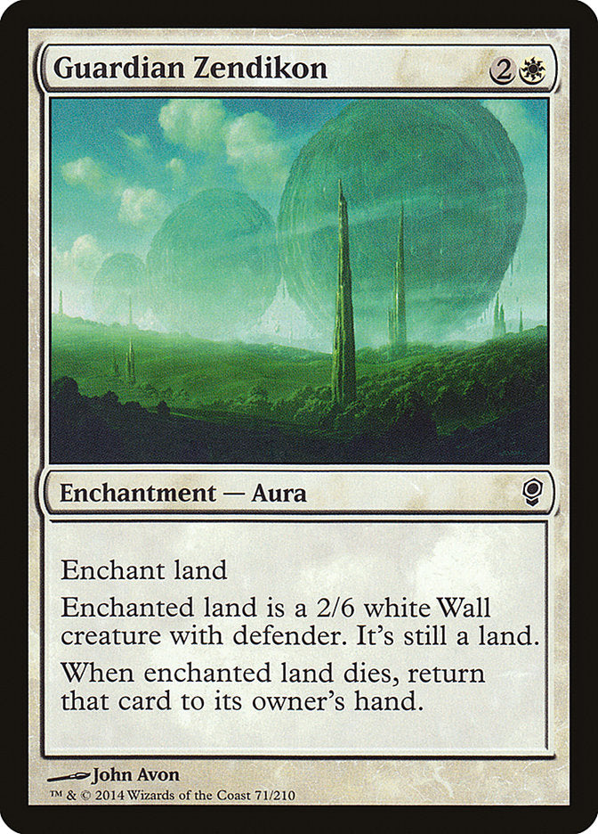 Guardian Zendikon - [Foil] Conspiracy (CNS)