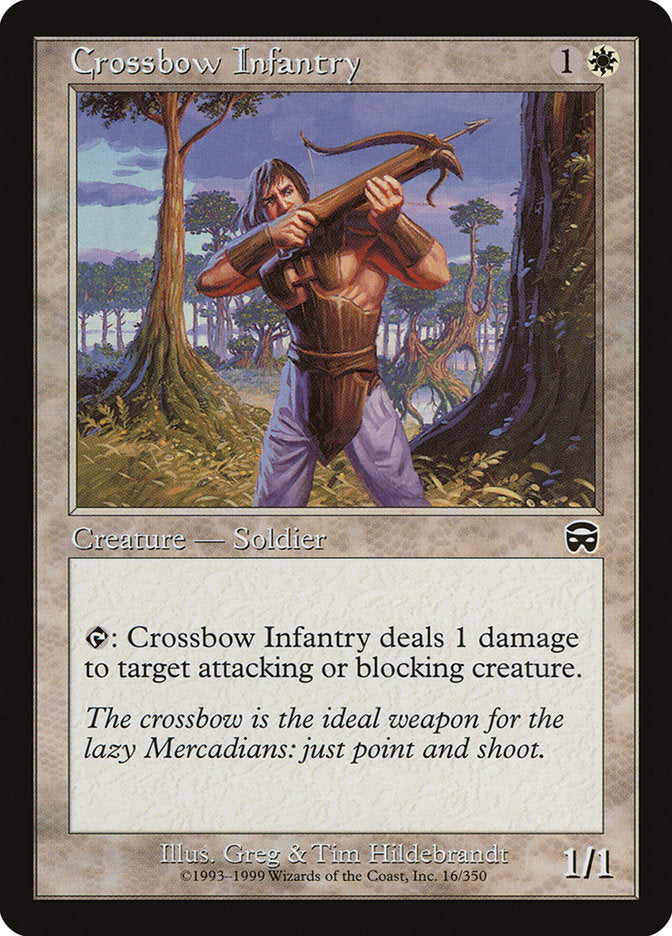 Crossbow Infantry - Mercadian Masques (MMQ)