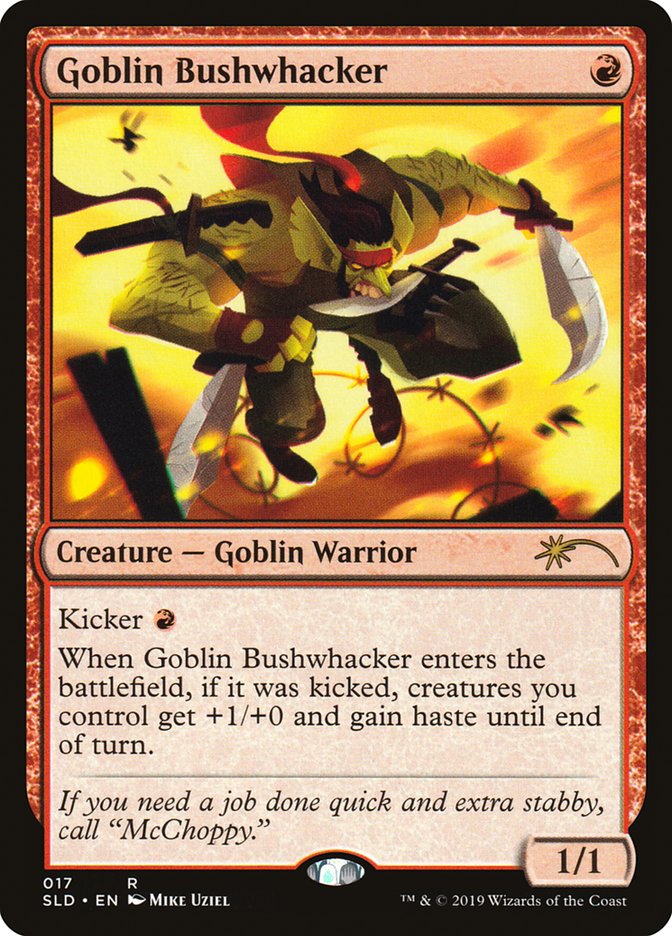 Goblin Bushwhacker (17) - Secret Lair Drop (SLD)
