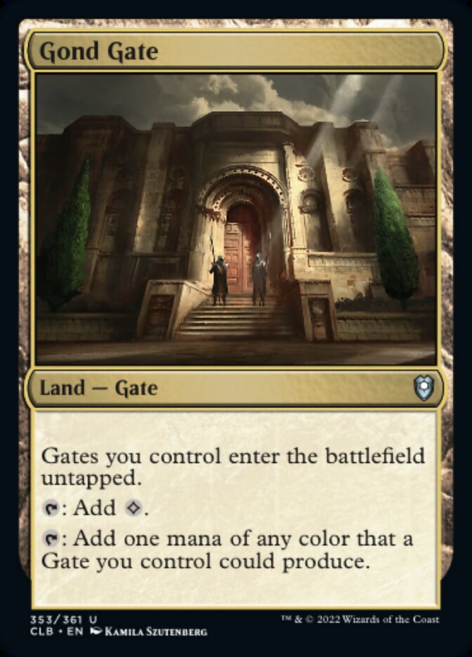 Gond Gate - Commander Legends: Battle for Baldur's Gate (CLB)