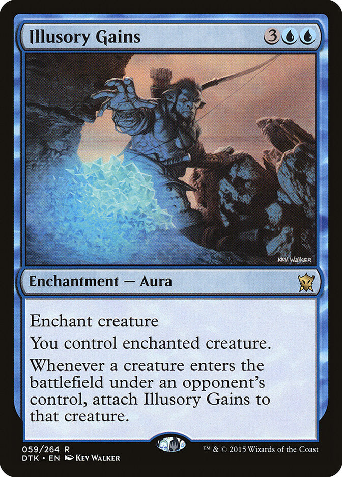 Illusory Gains - [Foil] Dragons of Tarkir (DTK)