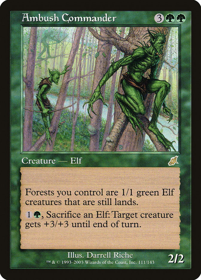 Ambush Commander - [Foil] Scourge (SCG)