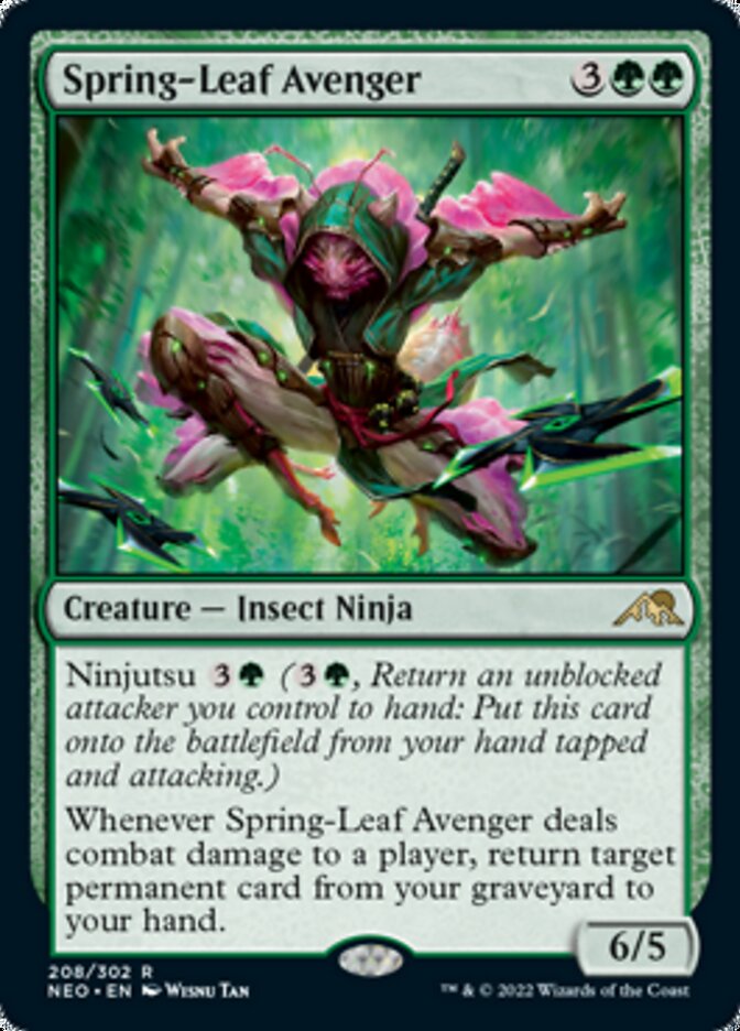 Spring-Leaf Avenger - [Foil] Kamigawa: Neon Dynasty (NEO)