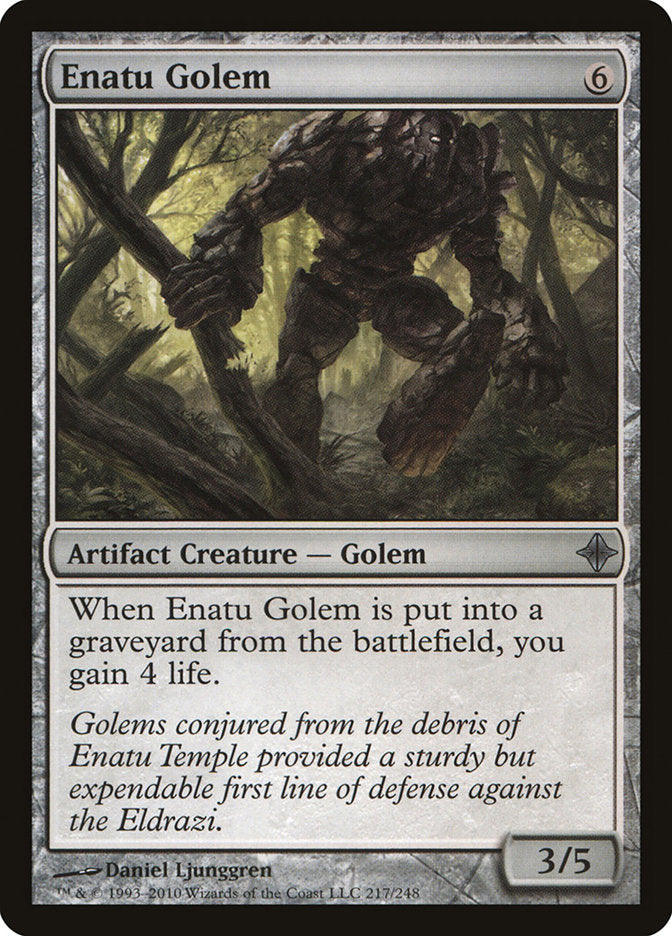 Enatu Golem - [Foil] Rise of the Eldrazi (ROE)