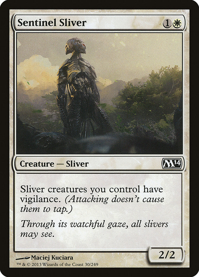 Sentinel Sliver - [Foil] Magic 2014 (M14)