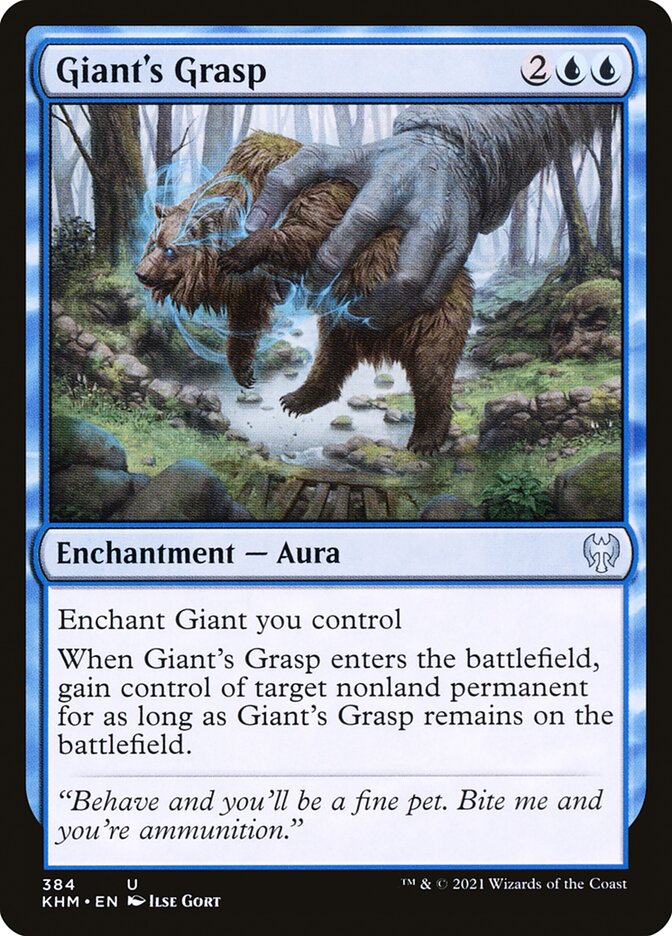 Giant's Grasp - [Foil] Kaldheim (KHM)