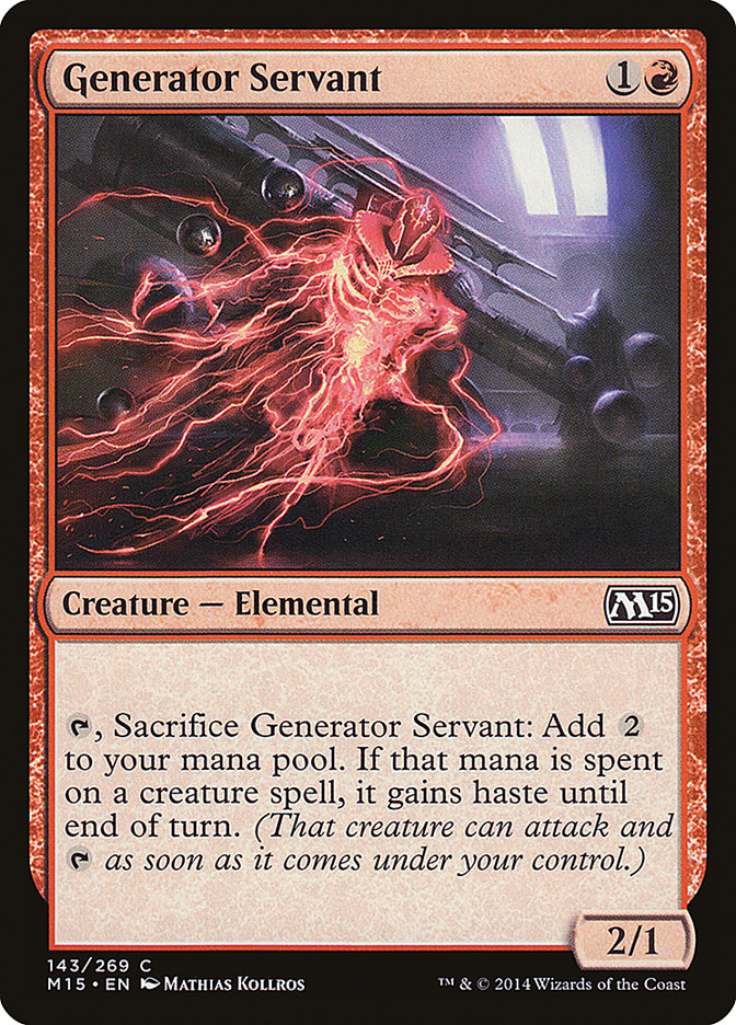 Generator Servant - [Foil] Magic 2015 (M15)
