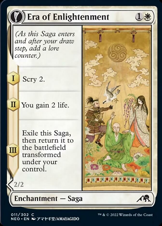Era of Enlightenment // Hand of Enlightenment - [Foil] Kamigawa: Neon Dynasty (NEO)