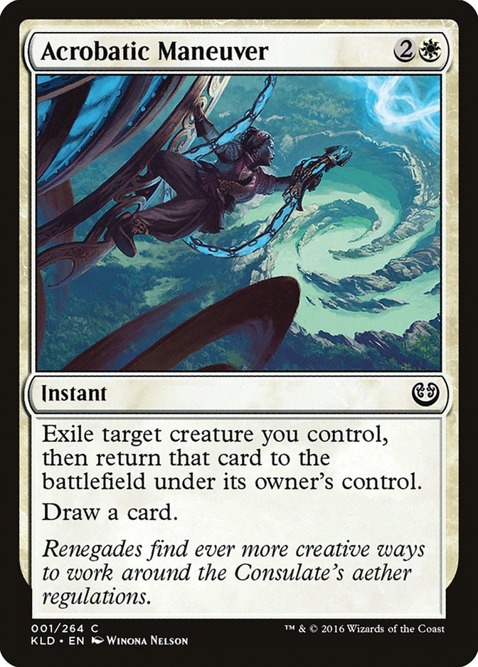 Acrobatic Maneuver - [Foil] Kaladesh (KLD)