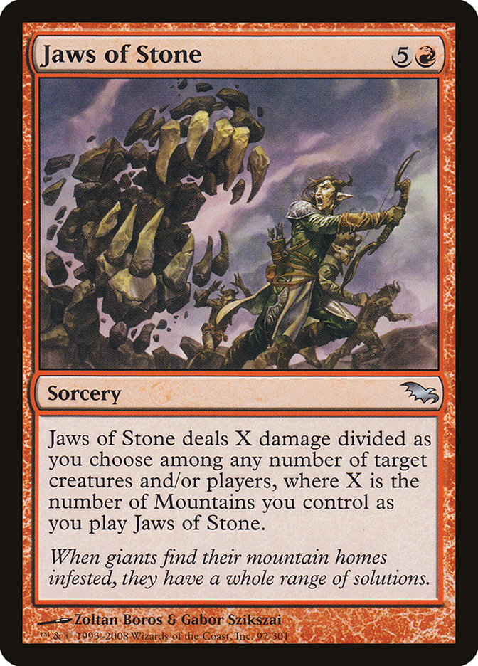 Jaws of Stone - Shadowmoor (SHM)