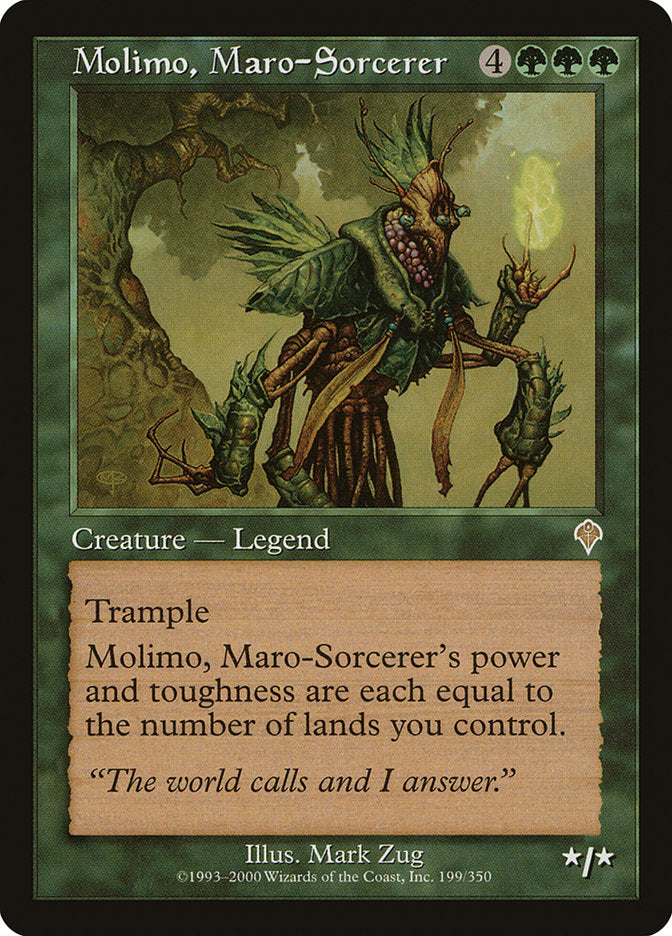 Molimo, Maro-Sorcerer - [Retro Frame] Invasion (INV)