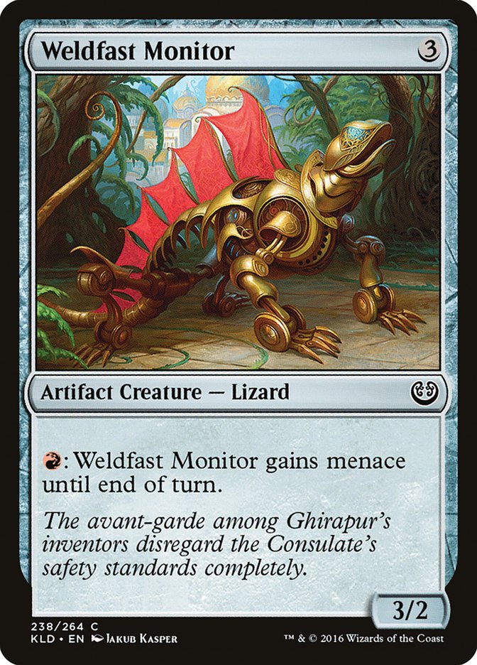 Weldfast Monitor - [Foil] Kaladesh (KLD)