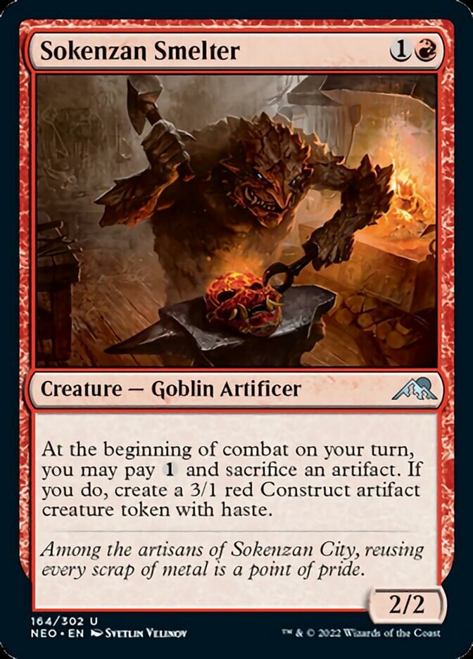 Sokenzan Smelter - Kamigawa: Neon Dynasty (NEO)