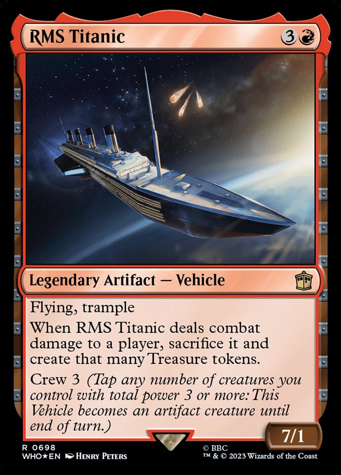 RMS Titanic - [Surge Foil] Doctor Who (WHO)