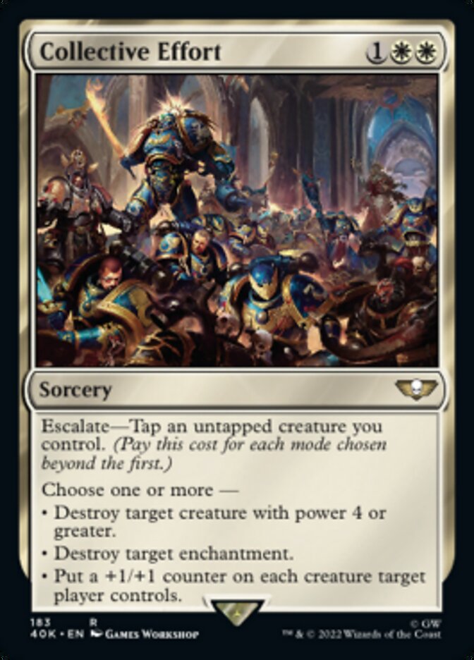 Collective Effort - Warhammer 40,000 Commander (40K)