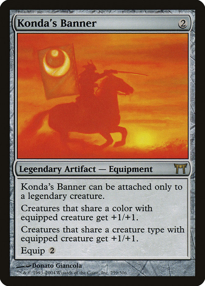 Konda's Banner - [Foil] Champions of Kamigawa (CHK)