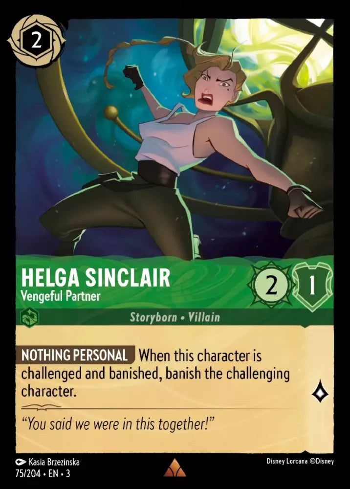 Helga Sinclair - Vengeful Partner - [Foil] Into the Inklands (3)