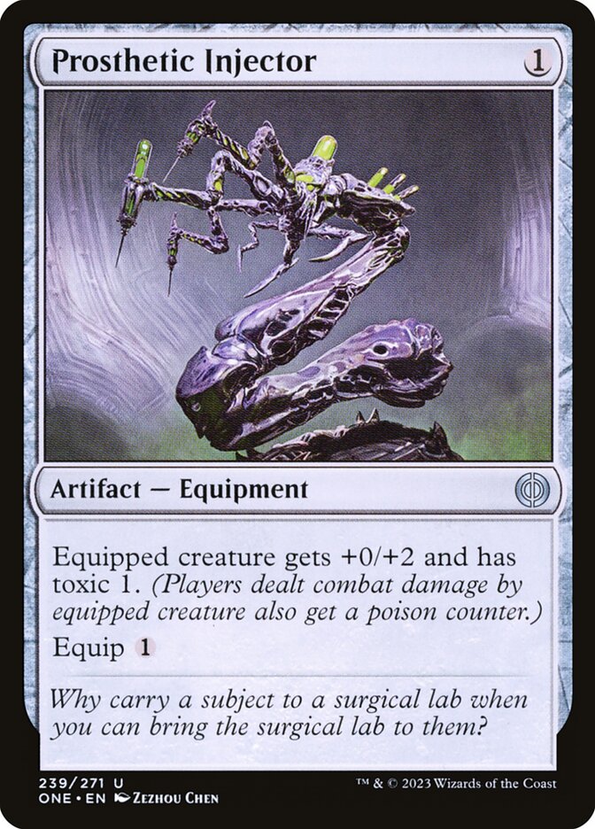 Prosthetic Injector - [Foil] Phyrexia: All Will Be One (ONE)