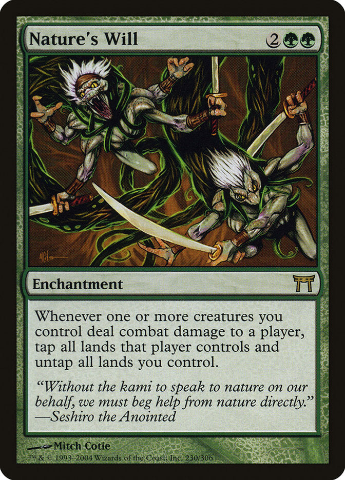 Nature's Will - [Foil] Champions of Kamigawa (CHK)