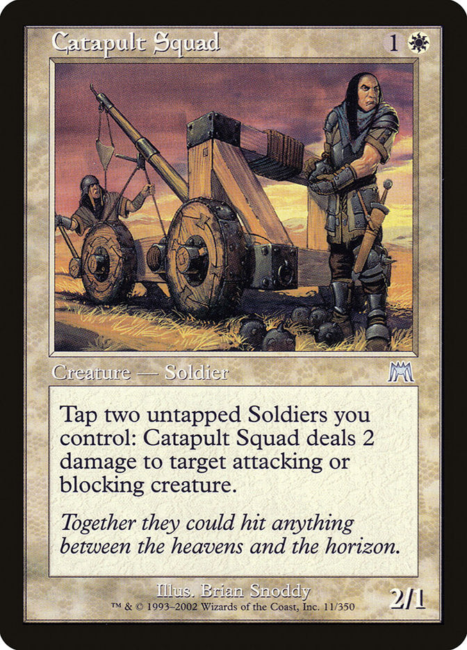 Catapult Squad - [Foil, Retro Frame] Onslaught (ONS)