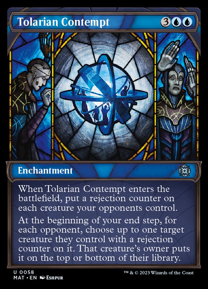 Tolarian Contempt - [Foil, Showcase] March of the Machine: The Aftermath (MAT)