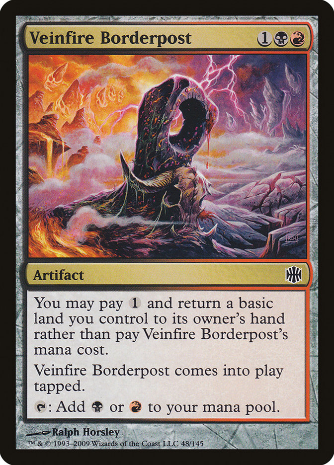 Veinfire Borderpost - [Foil] Alara Reborn (ARB)