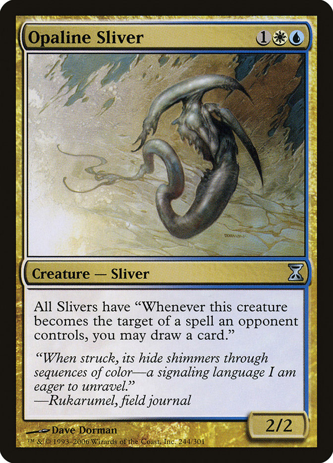 Opaline Sliver - [Foil] Time Spiral (TSP)