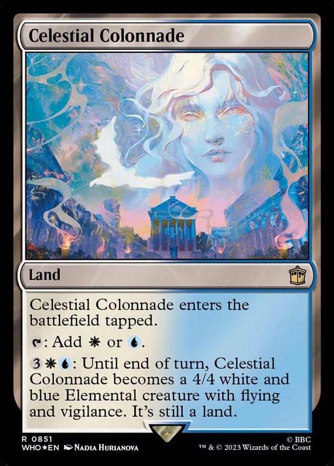 Celestial Colonnade - [Surge Foil] Doctor Who (WHO)