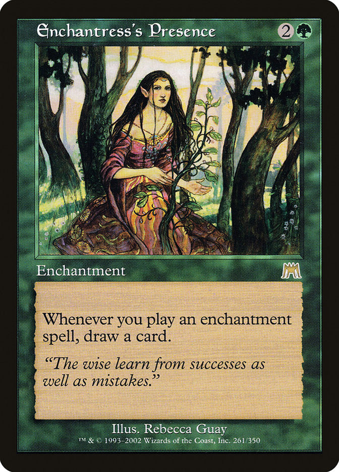 Enchantress's Presence - [Foil, Retro Frame] Onslaught (ONS)