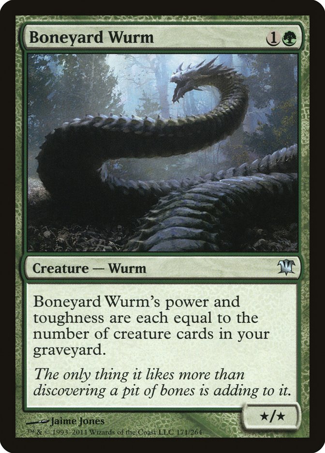 Boneyard Wurm - Innistrad (ISD)