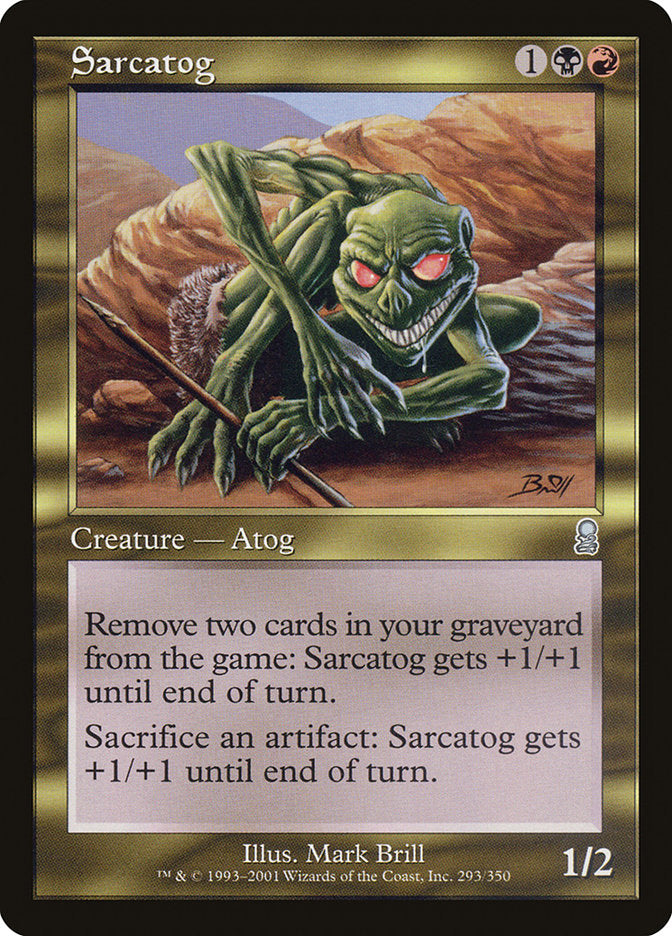 Sarcatog - [Foil, Retro Frame] Odyssey (ODY)
