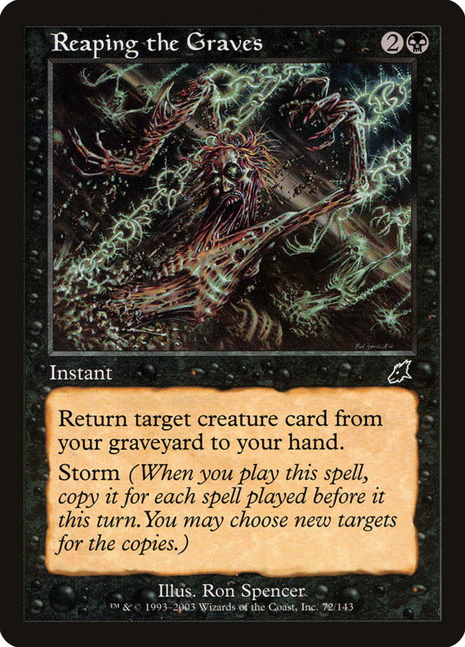 Reaping the Graves - [Foil] Scourge (SCG)