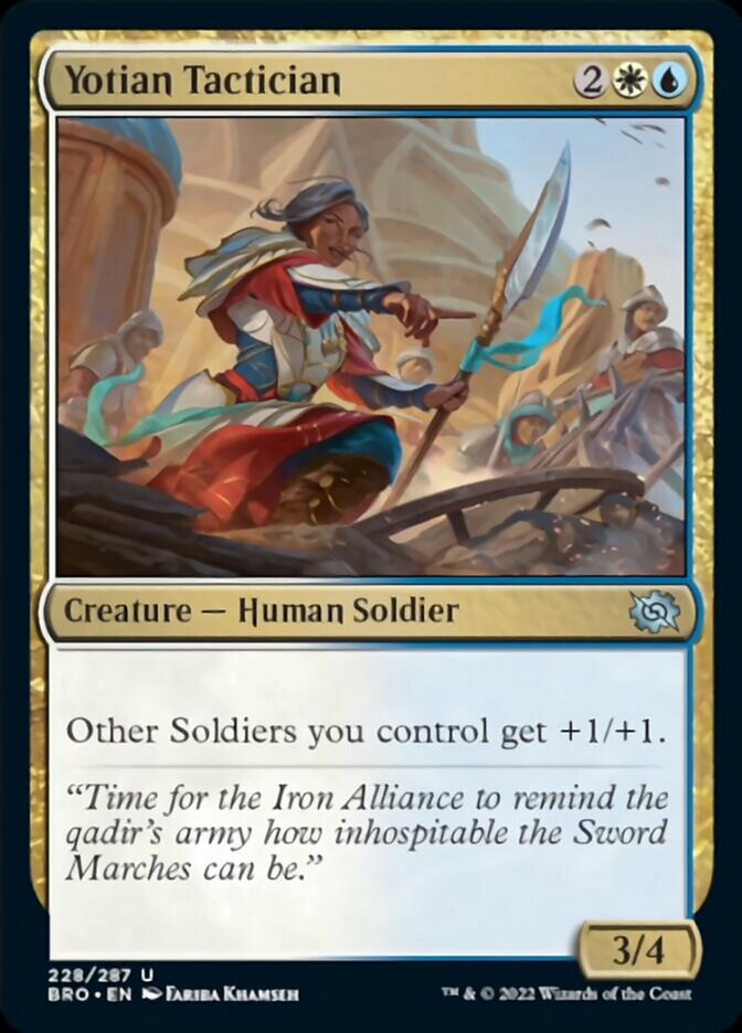 Yotian Tactician - The Brothers' War (BRO)