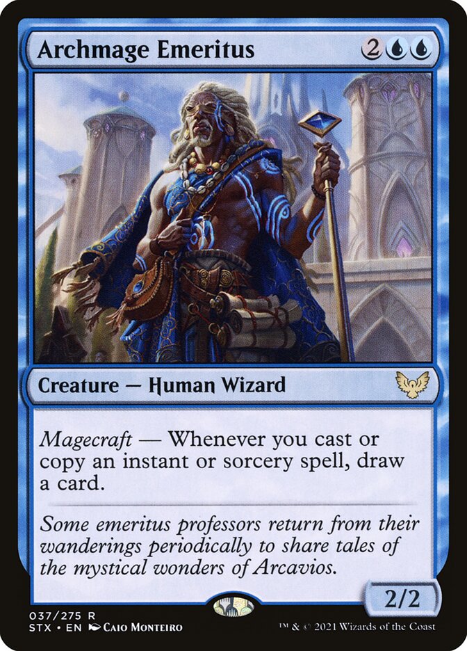 Archmage Emeritus - [Foil] Strixhaven: School of Mages (STX)