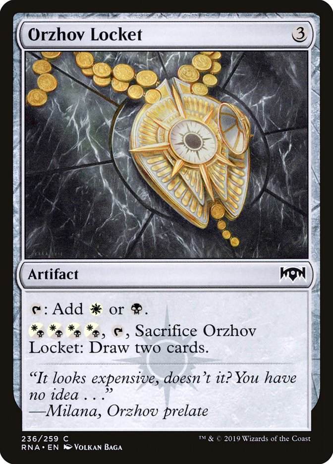 Orzhov Locket - [Foil] Ravnica Allegiance (RNA)